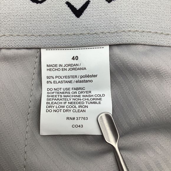 Callaway Mens Opti Dri Stretch Golf Shorts Gray Size 40 (Actual Size 42) NWT - Picture 8 of 8